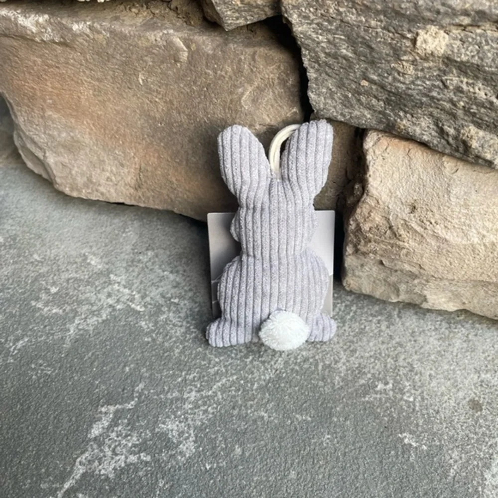 Plush Bunny Ornament